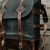 Summit Leather Travel Backpack