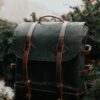 Summit Leather Travel Backpack